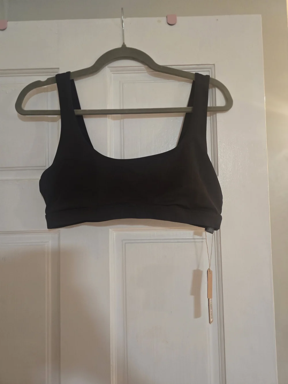 NWT SKIMS Recycled Swim Tank Bikini Top Only